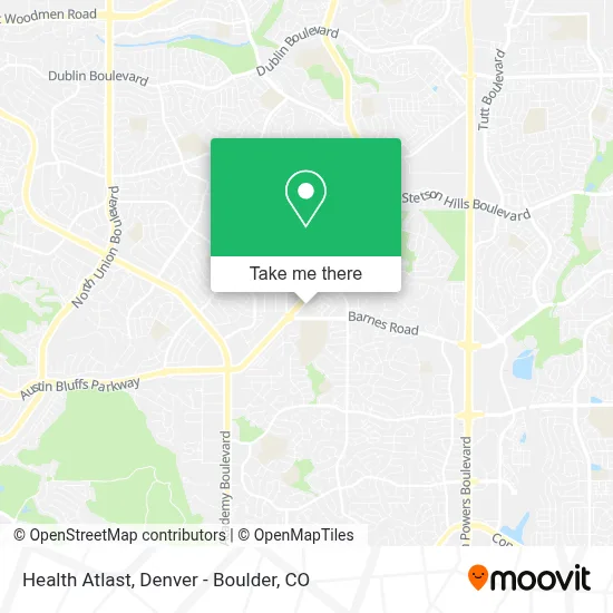 Health Atlast map