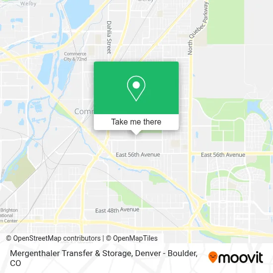 Mergenthaler Transfer & Storage map