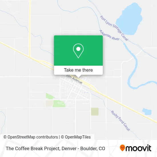 The Coffee Break Project map