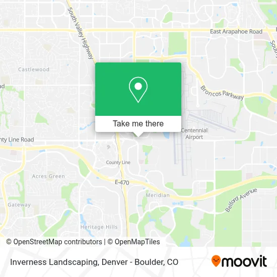 Inverness Landscaping map