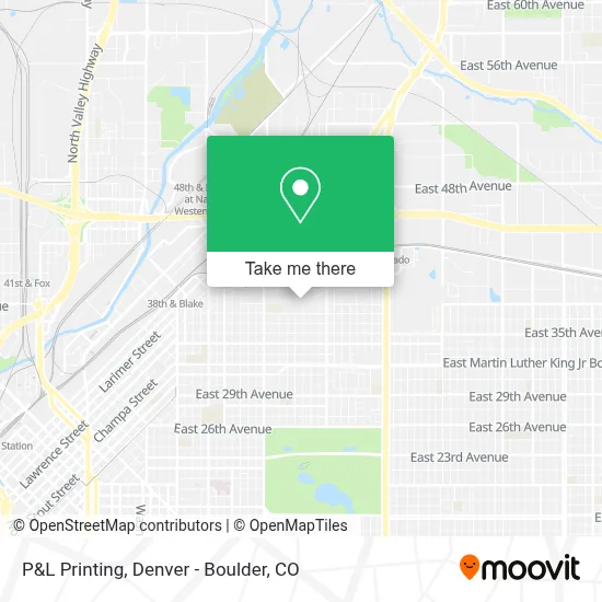 P&L Printing map