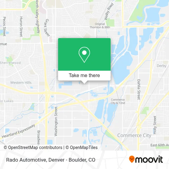 Rado Automotive map