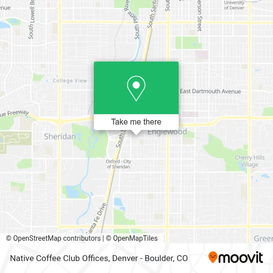 Native Coffee Club Offices map