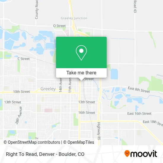 Right To Read map