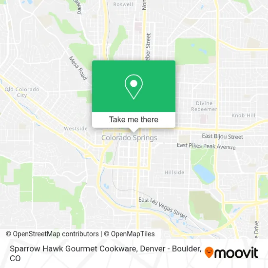 Sparrow Hawk Gourmet Cookware map
