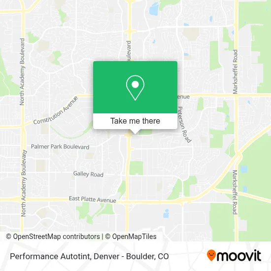 Performance Autotint map