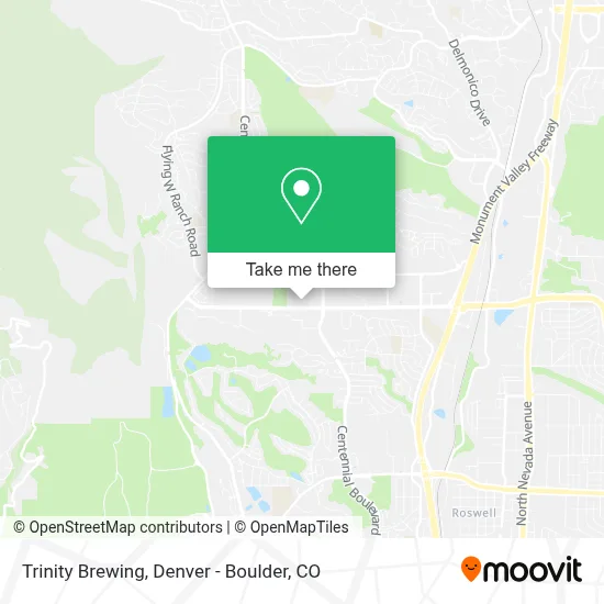 Trinity Brewing map