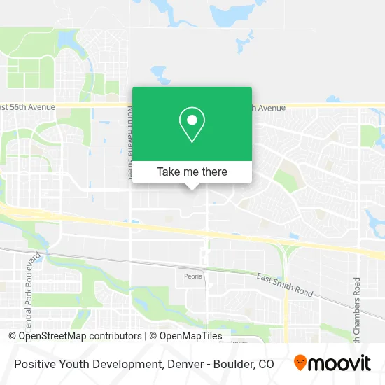 Positive Youth Development map