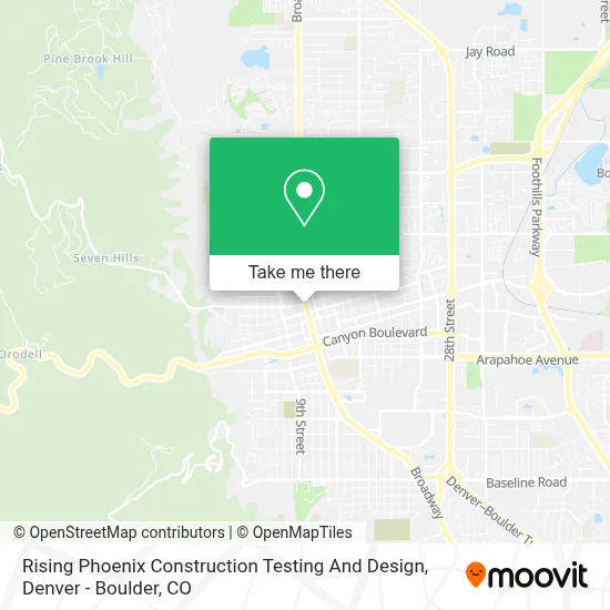 Rising Phoenix Construction Testing And Design map