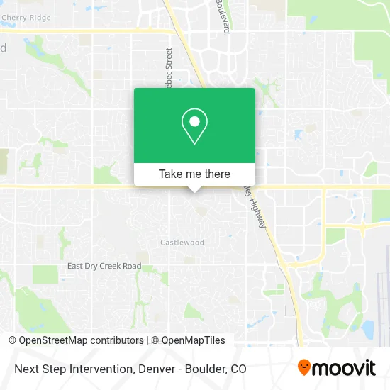Next Step Intervention map