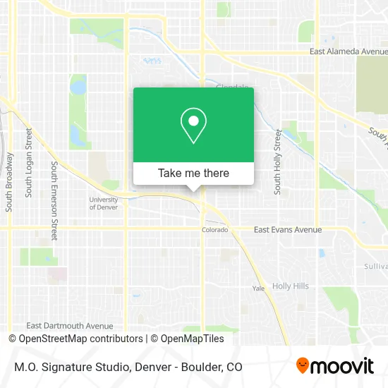 M.O. Signature Studio map