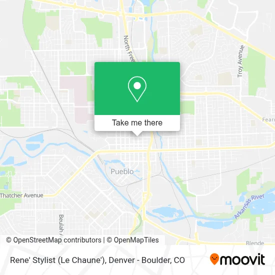 Rene' Stylist (Le Chaune') map