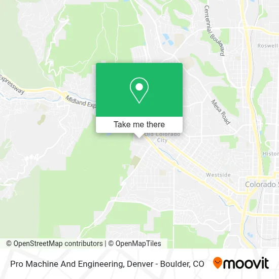 Pro Machine And Engineering map