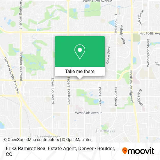 Erika Ramirez Real Estate Agent map