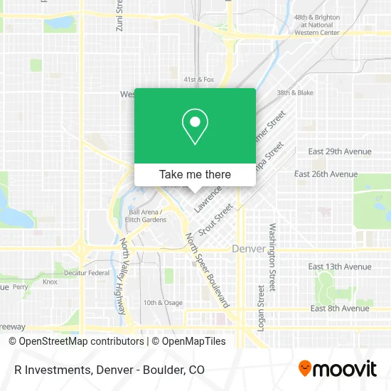 R Investments map