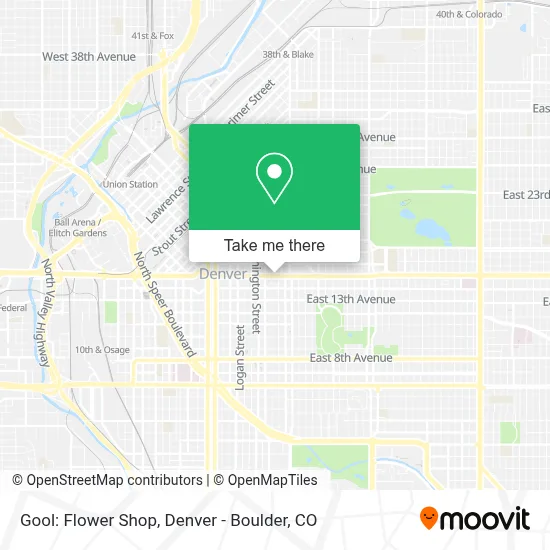 Gool: Flower Shop map