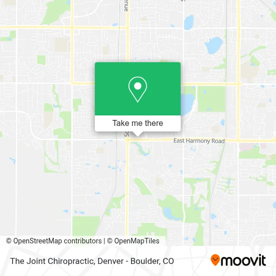 The Joint Chiropractic map
