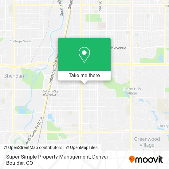 Super Simple Property Management map