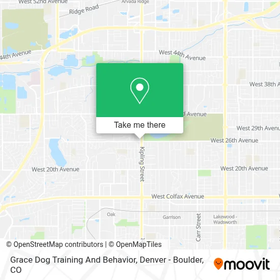 Grace Dog Training And Behavior map