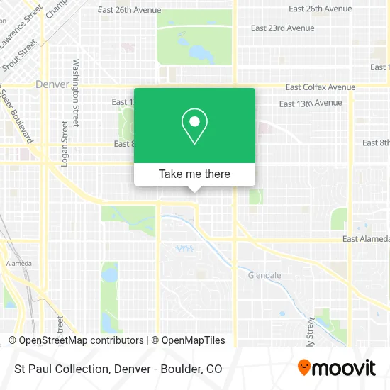 St Paul Collection map