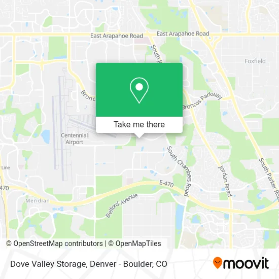 Dove Valley Storage map