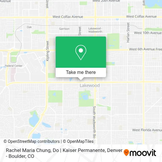 Rachel Maria Chung, Do | Kaiser Permanente map