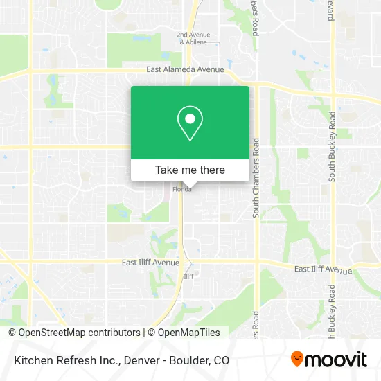 Kitchen Refresh Inc. map