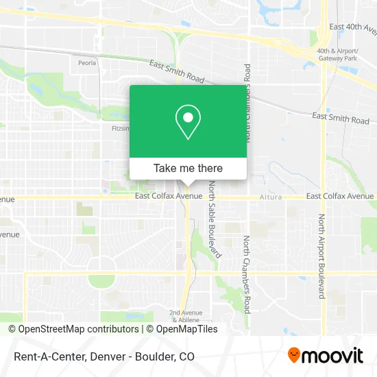 Rent-A-Center map