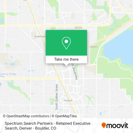 Spectrum Search Partners - Retained Executive Search map