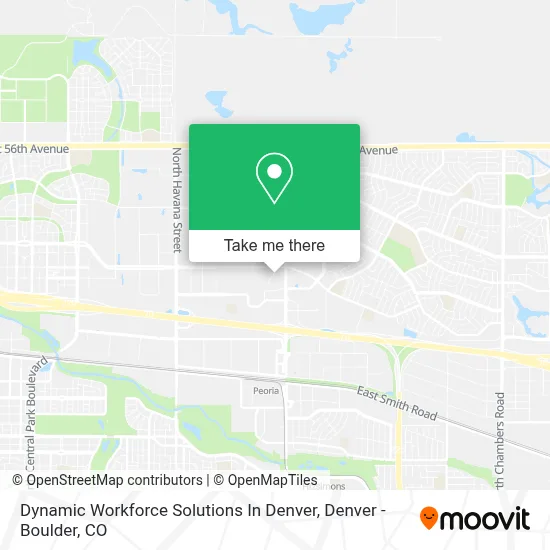 Dynamic Workforce Solutions In Denver map