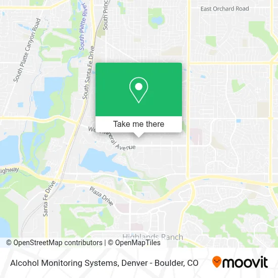 Alcohol Monitoring Systems map