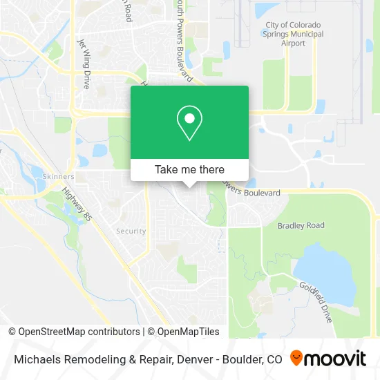 Michaels Remodeling & Repair map