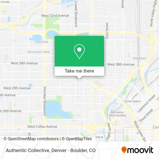Authentic Collective map