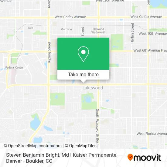 Steven Benjamin Bright, Md | Kaiser Permanente map