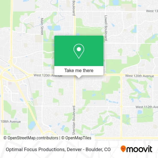 Optimal Focus Productions map