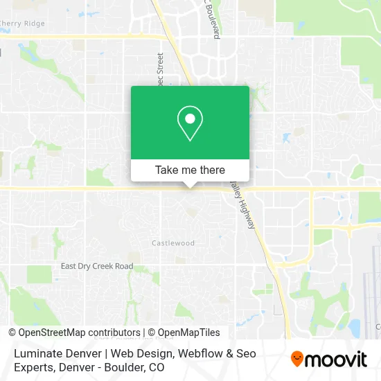 Luminate Denver | Web Design, Webflow & Seo Experts map
