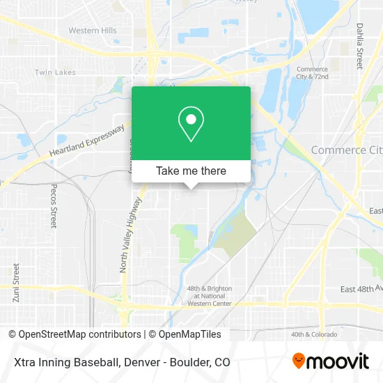 Xtra Inning Baseball map