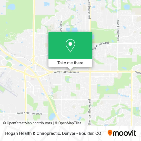 Hogan Health & Chiropractic map