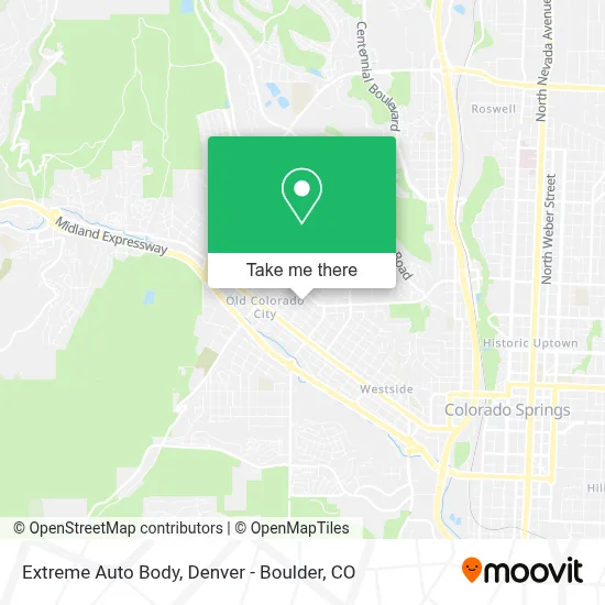 Extreme Auto Body map