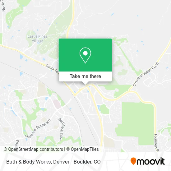 Bath & Body Works map