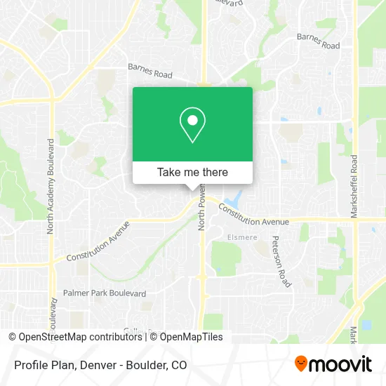 Profile Plan map
