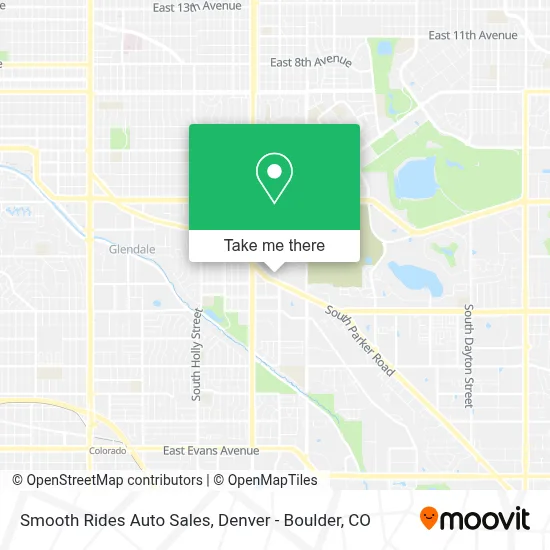 Smooth Rides Auto Sales map