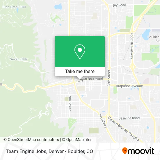 Team Engine Jobs map