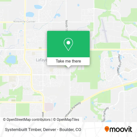 Systembuilt Timber map