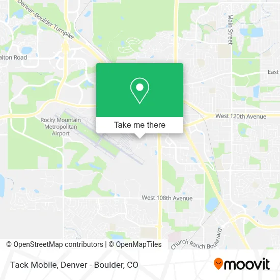Tack Mobile map