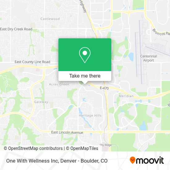 One With Wellness Inc map