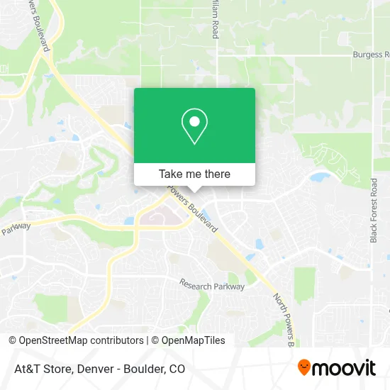 At&T Store map