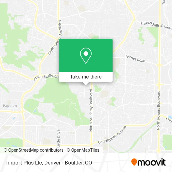 Import Plus Llc map