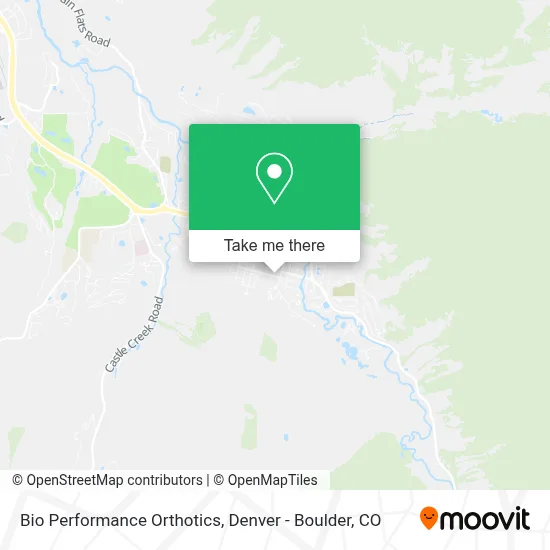 Bio Performance Orthotics map