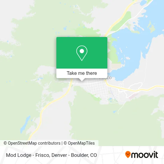 Mod Lodge - Frisco map